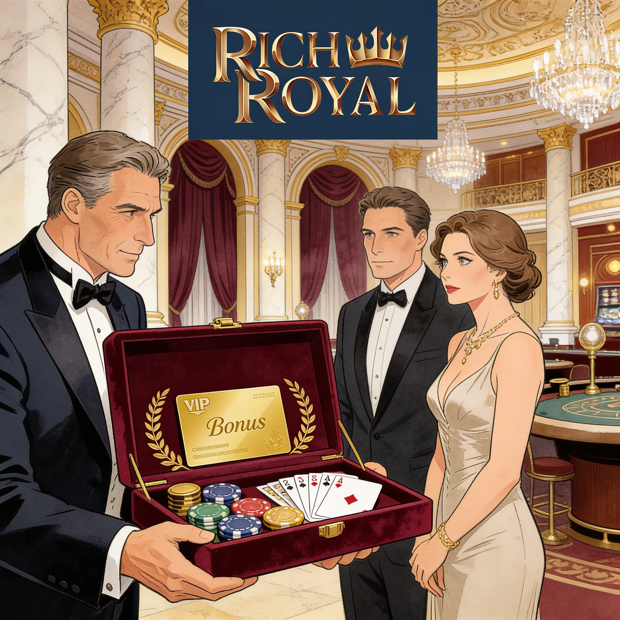 Rich Royal Willkommensbonus und Freispiele