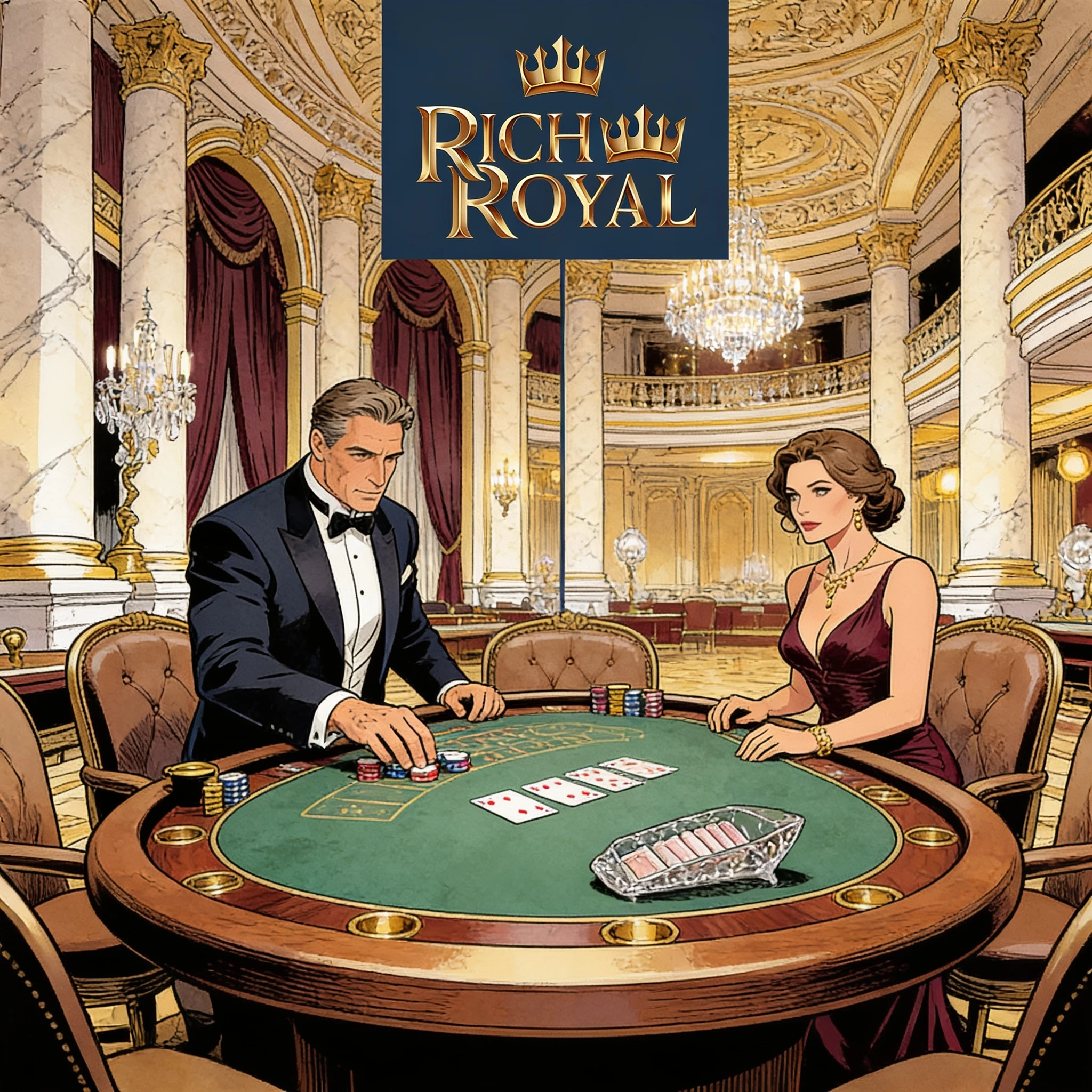 Tischspiele und Live Casino bei Rich Royal